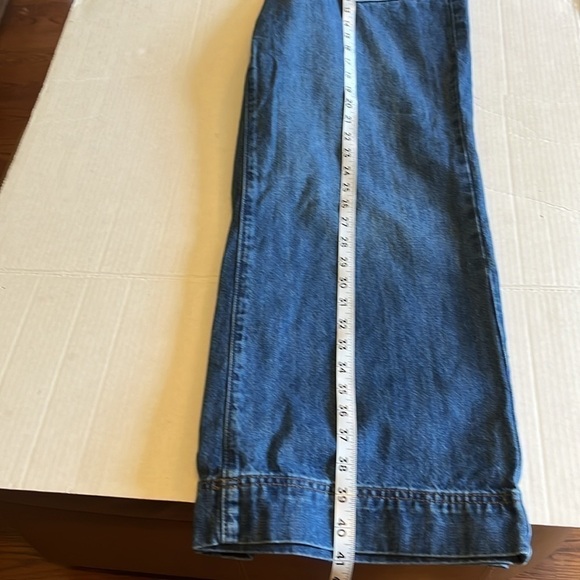 NWT-universal thread-10 short-medium denim-high-rise, wide leg jeans - Picture 13 of 14